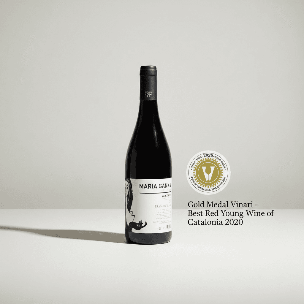 Maria Ganxa 荣获 Vinari Gold Award 2020 加泰罗尼亚最佳年轻红葡萄酒