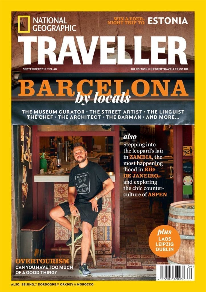 Pascona登上National Geographic Traveller Magazine封面