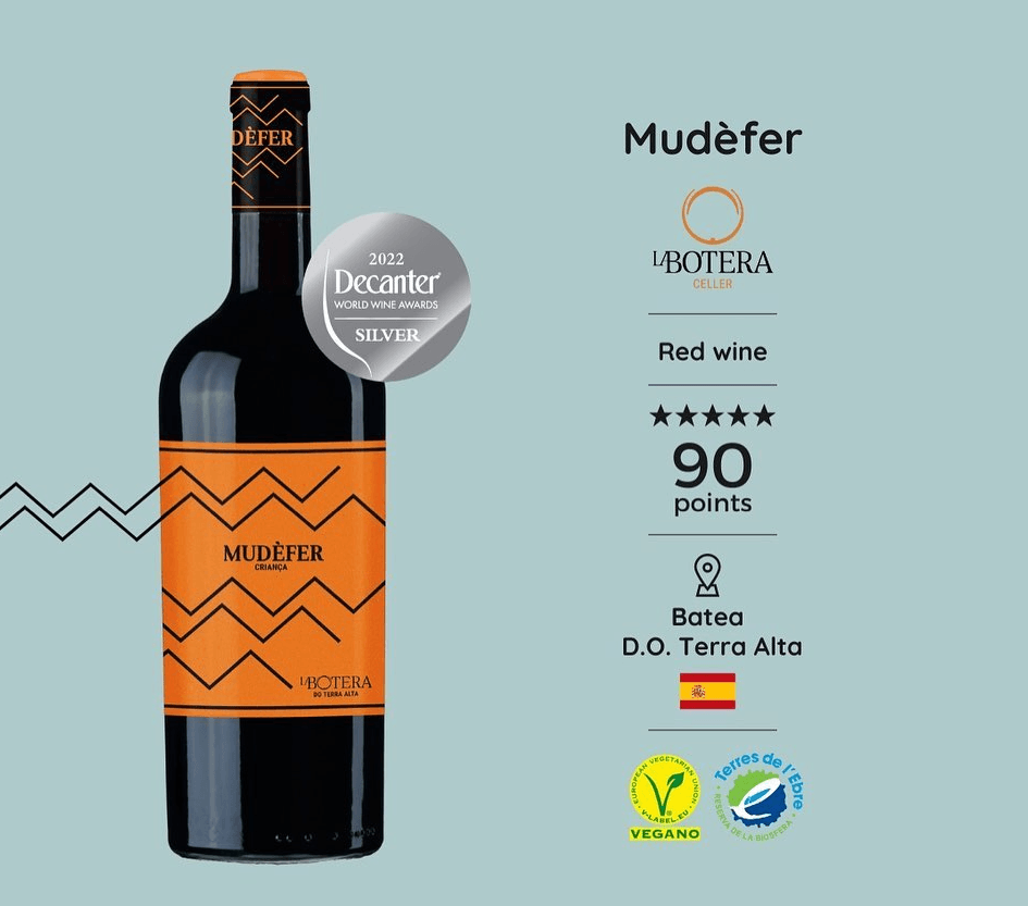 Mudèfer Criança Negre получил серебро на Decanter Awards