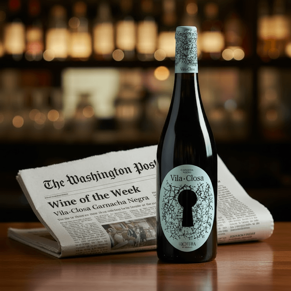 Vila-Closa Garnacha Negra, The Washington Post 'Wine of the Week' 선정