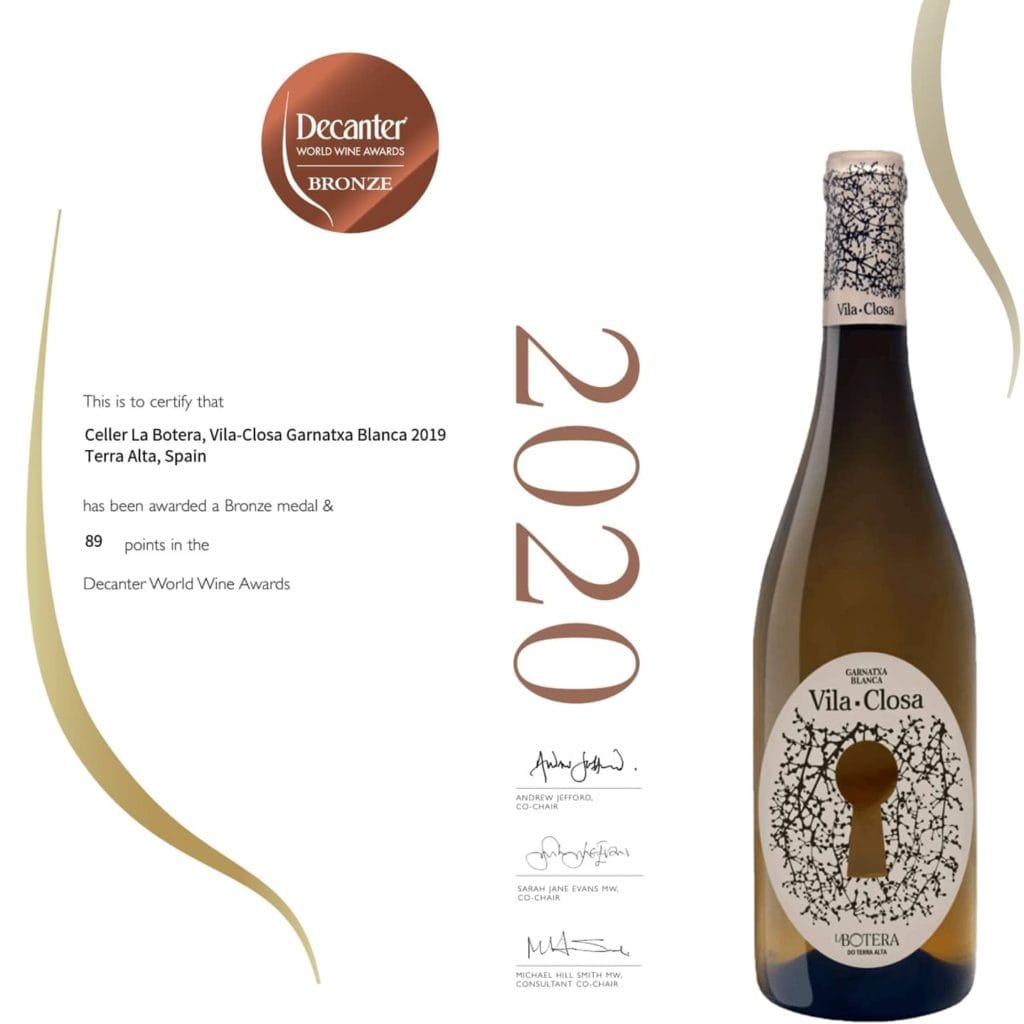 Huy chương Đồng và 89 điểm từ Decanter World Wine Awards