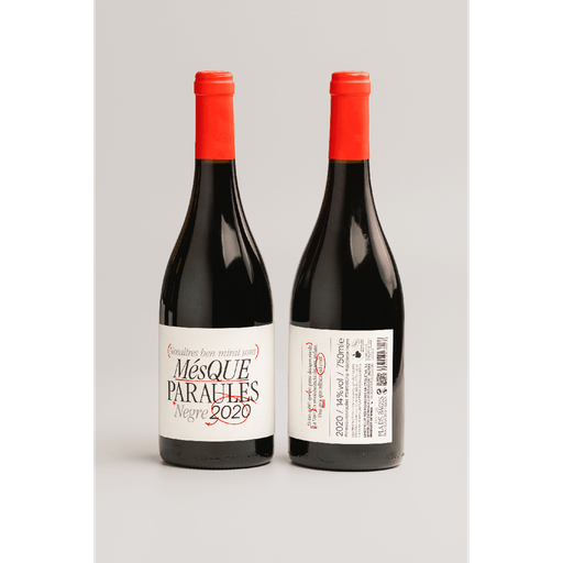 Més Que Paraules Negre, red, made from Cabernet Sauvignon, Mandó, Merlot, Sumoll, from Pla de Bages DO — additional photo