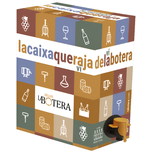 La Caixa Que Raja Blanc, white, made from Garnacha Blanca, Macabeo / Viura, from Terra Alta DO