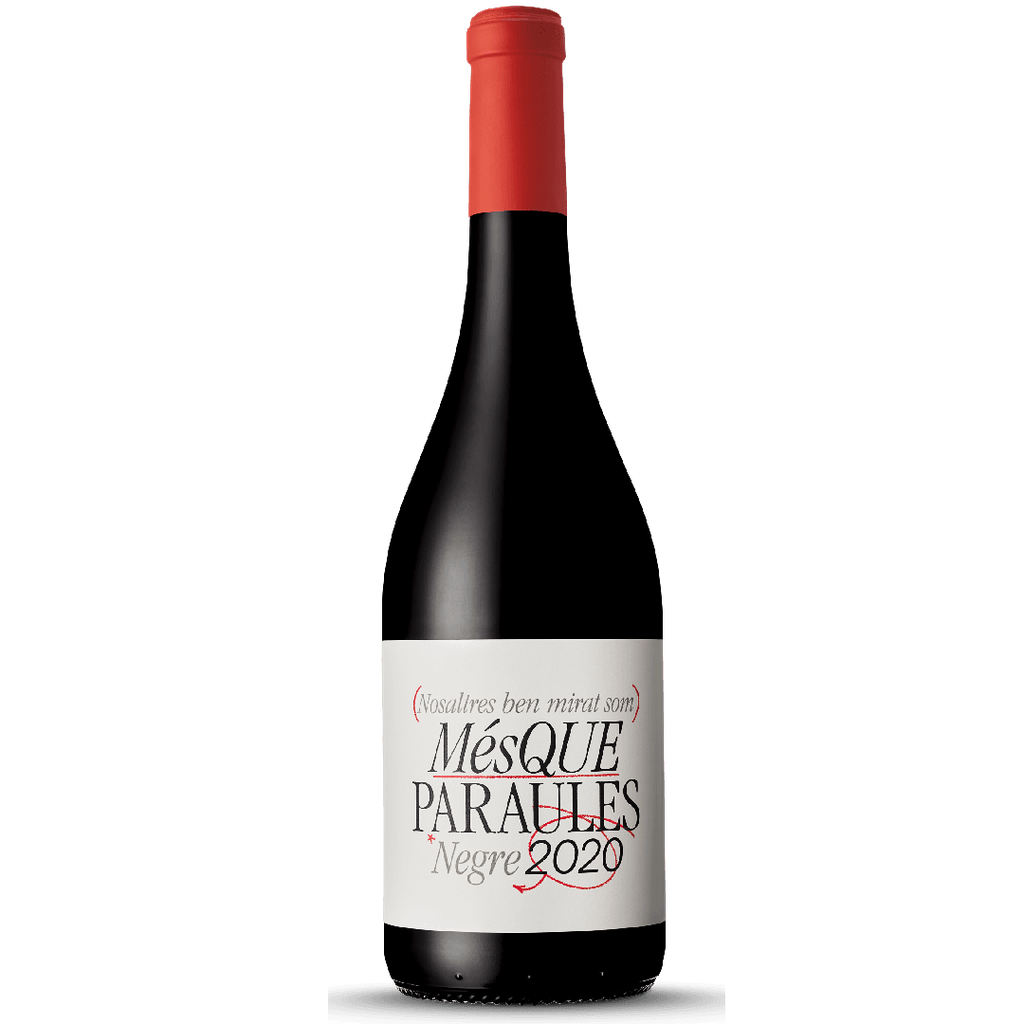 Més Que Paraules Negre 150cl, 레드 와인, made from Cabernet Sauvignon, Mandó, Merlot, Sumoll, from Pla de Bages DO