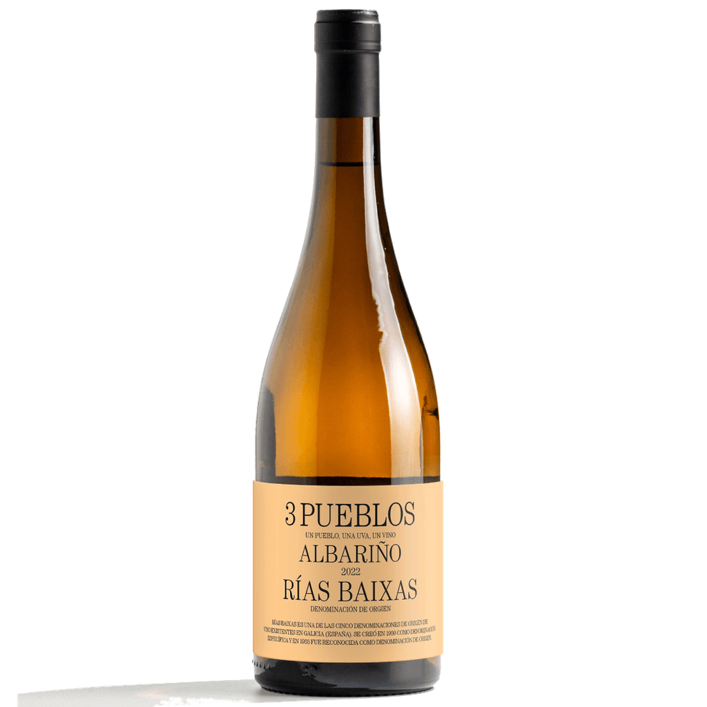 3 Pueblos Albariño, 화이트 와인, made from Albariño, from Rías Baixas DO