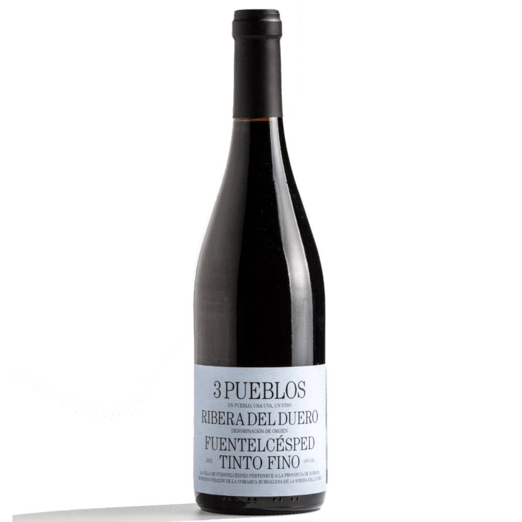 3 Pueblos Tinto Fino, 레드 와인, made from Tempranillo, from Ribera del Duero DO