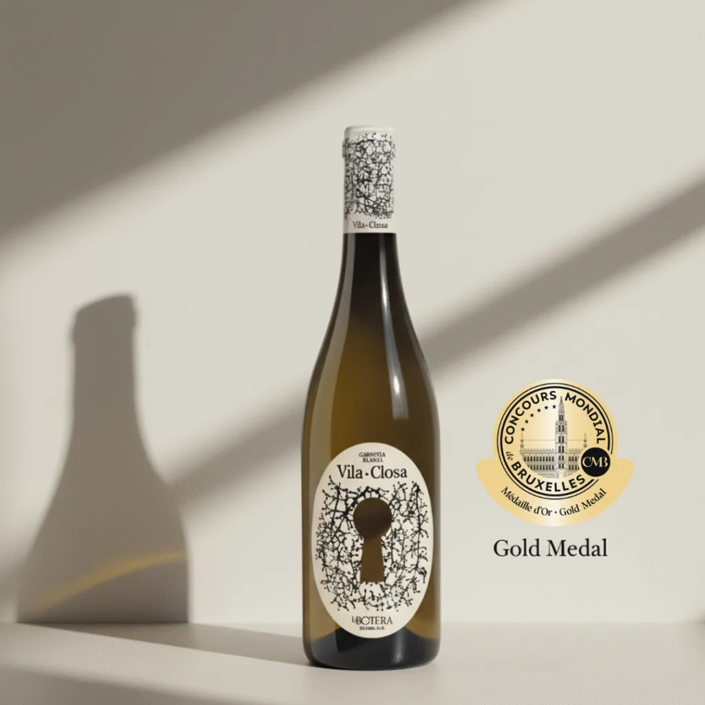Vila-Closa Garnacha Blanca wine by Celler la Botera, Terra Alta, gold medal winner